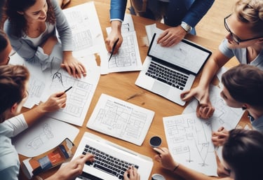 A close-up of hands carefully polishing a sparkling diamond, symbolizing refining small businesses.