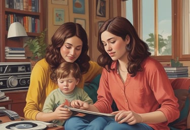 Aurora Ute passionately composing music on a piano, surrounded by nature's calm.