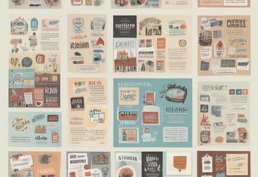 Minimalistic dark mode website interface with clean typography.