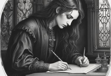 A diverse group of writers gathered around a table, passionately discussing ideas.