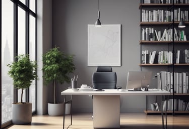Close-up of hands typing on a keyboard with zst.com displayed on the monitor.