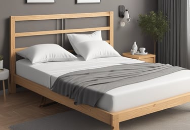 A professional assembling a home furniture piece.