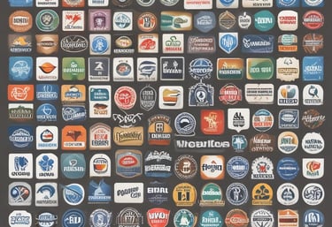 A sleek, modern workspace with a laptop displaying a personal brand website on screen.