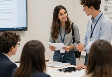 Modern student housing in Valencia with bright, inviting spaces.