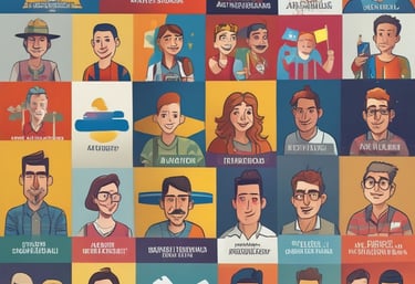 Team collaborating around a table with laptops and data charts visible on screens.