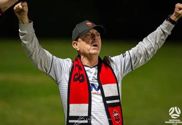 Supporting the team with Pride.  Photo Courtesy of Football New South Wales.
