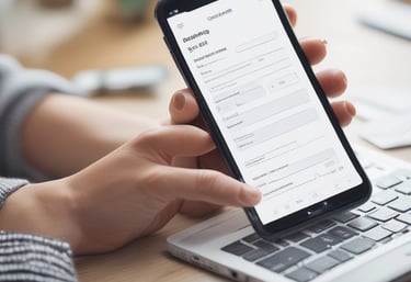 A computer screen displaying the needs submission form on the Give website.