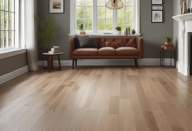 A diligent handyman installing a shelf securely in a modern apartment.