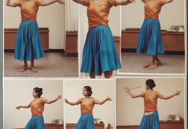 A child and parent working together on a creative DIY project at home