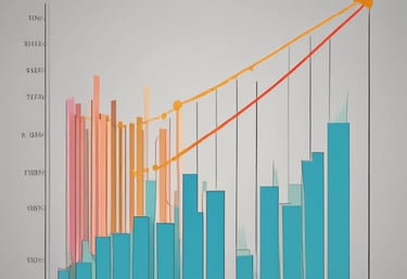 a man riding a skateboard down a street next to tall buildings