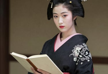 Chef expertly slicing fresh fish behind the sushi bar, showcasing craftsmanship.