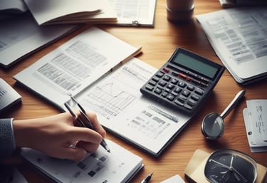 Shipping containers being loaded at a busy international port during sunset.
