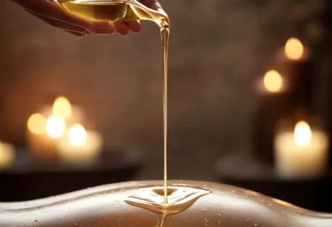 Private massage suite with dim lighting at Manila spa