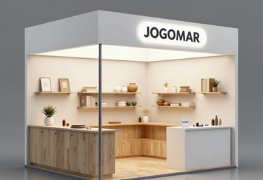 Cozy and stylish commercial interior with custom carpentry details.