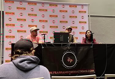 Fear Fame Academy panel discussion focused on film education and careers.