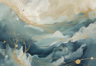 Cozy therapy room with soft beige tones and comfortable seating.