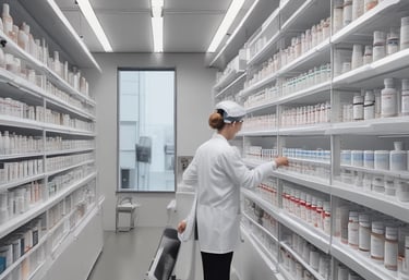 Boxes of products ready for shipping with branded labels and packing materials.