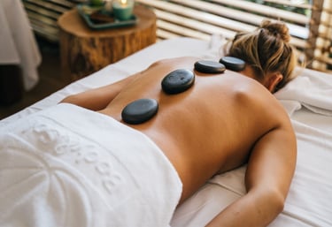 Alivia la tensión muscular y el dolor crónico mediante calor terapéutico. Reduce el estrés