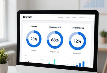 Man meditating on yoga mat recording with phone.