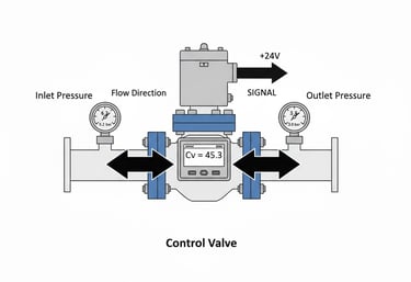 Control Valve Sizing Estimator