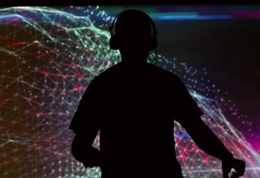 Photo of DJ Chase (JOSHI) performing at a nightclub in Seattle WA