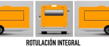 Rotulación integral completa de autobús en Valencia