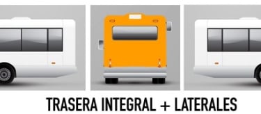 Rotulación Trasera Integral más laterales normales