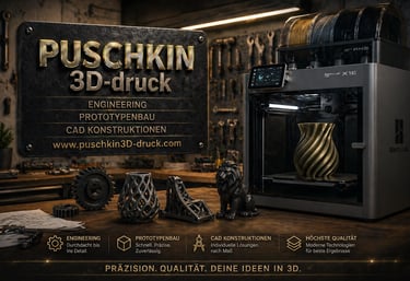 Hochwertiger 3D-druck mit höchster Qualität