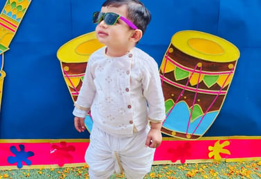 small kid playing in Enfant Preschool 