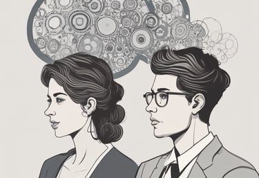 A diverse group of people collaborating on a project.