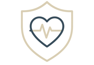 Medicinsk expertpanel och kvalitetsgranskning – Revaliis kvalitetsikon i ultra-minimalistisk