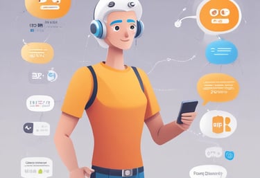 Abstract visualization of data nodes connecting in a vibrant cyan network.