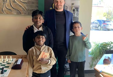 ChessUA Club students on competition