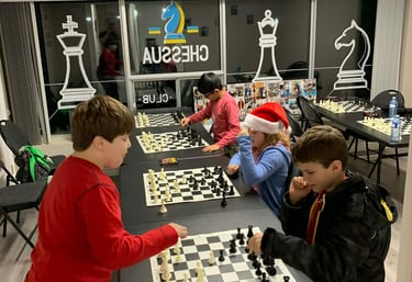 Group chess lessons for kids in Brantford