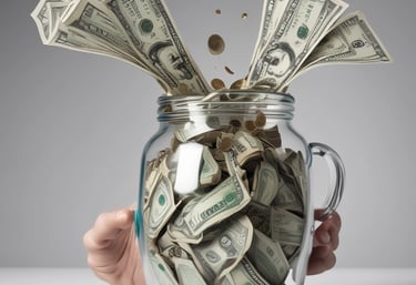 A group of smiling seniors and volunteers gathered outdoors, sharing a moment of connection.