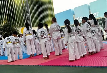 ITF Taekwondo Exam Day for Hwa Rang Taekwon-Do Club in Meydan South, Dubai