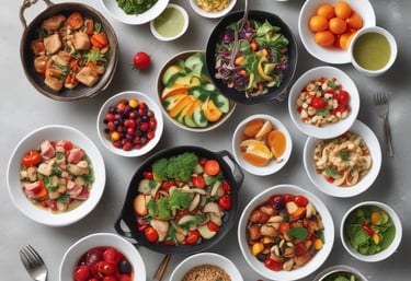 A person exercising at home with a smile, using minimal equipment.