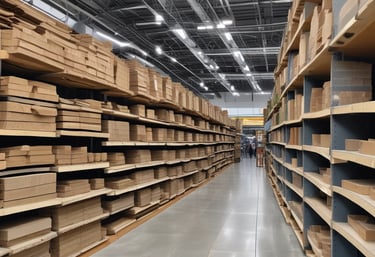 Display of various electrical and plumbing fittings offered by Ram Enrich Construction.