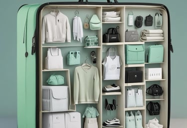A minimalist workspace with subtle hints of mint green, suggesting calm and freshness.