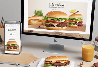 Professional team working on digital marketing strategies in a modern office.