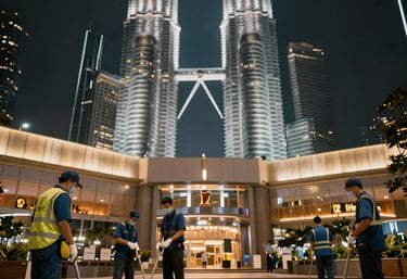 photo of white staircase