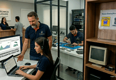 Centro técnico especializiado. Técnicos preparados e atendimento ágil