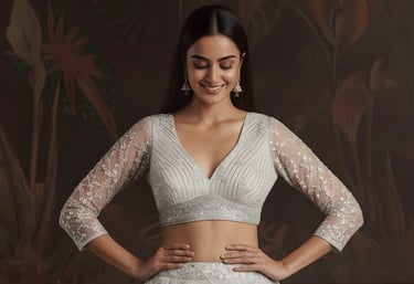 Latest Easternwear drops daily – authentic designer lehenga, anarkali & saree arrivals at The Mahara