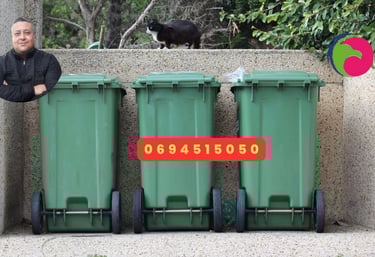 poubelles à pédale