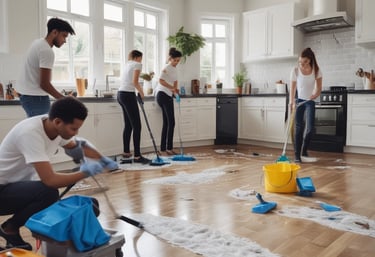 black blue and yellow textile