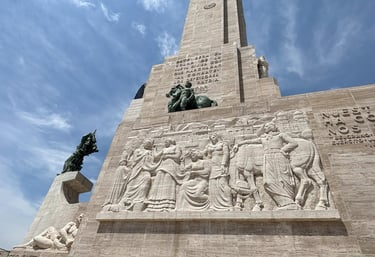 Monumento a la Bandera restaurado por Almapiedra y protegido con nanotecnología Tecnan.