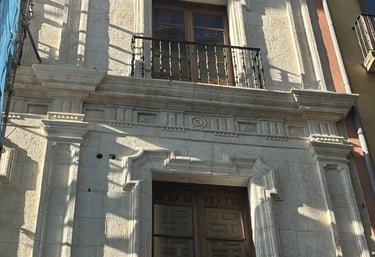 Palacio del Marquez de Razalejo en Navarra, España, protegido con el consolidante Tecnan.