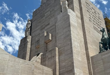 Monumento a la Bandera de Rosario protegido con la nanotecnología Aquashield Forte de Tecnan y restaurado por Almapiedra..