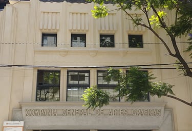 Fachada de dEco Sustentable, ex Imprenta Ferrazini, protegida con nanotecnología Tecnan