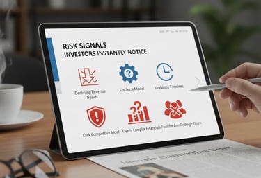 Risk Signals Investors Instantly Notice in Decks